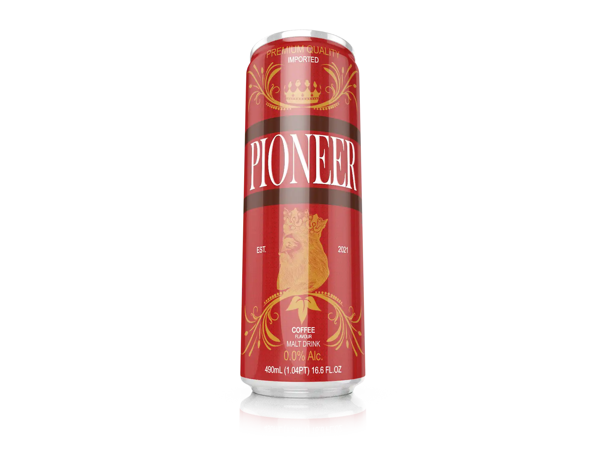 Pioneer Malt Drinks - Coffee Flavor - 500ml - Coffee