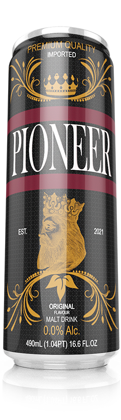 Pioneer Malt Drinks - Original Flavour Front Page